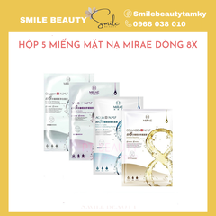 Hộp 5 miếng Mặt nạ giấy cao cấp Mirae dòng 8X