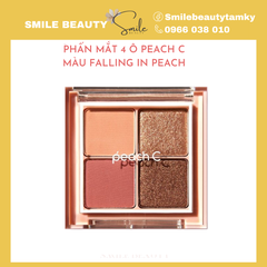 Phấn mắt 4 ô Peach C