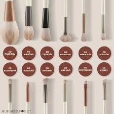 Bộ cọ M.U.A.s 12 cây