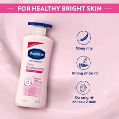 Dưỡng thể trắng da dưỡng ẩm Vaseline Daily Brightening 725ML