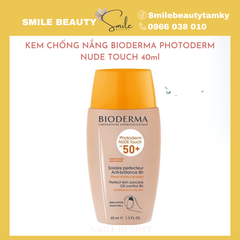 Kem chống nắng bioderma nâng tone màu light 40ml