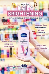 Dưỡng thể trắng da dưỡng ẩm Vaseline Daily Brightening 725ML