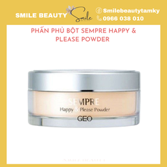 Phấn bột Sempre Happy&Please Powder màu 01 tone da trắng