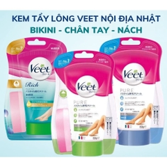 Kem Tẩy Lông Veet Nhật 150g Pure