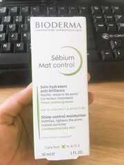 Kem dưỡng kiềm dầu se lcl Bioderma Sebium Mat Control 30ml