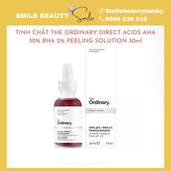 Tẩy da chết The Ordinary AHA 30% + BHA 2% Peeling Solution 30ml