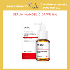 Serum tẩy da chết, trị mụn Dr.wu Mandelic Acid 18%