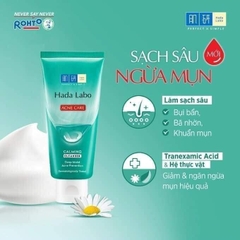 Sữa Rửa Mặt Hada Labo Cho Da Mụn Và Nhạy Cảm Xanh Ngọc 80g