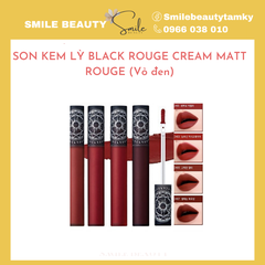 Son Black Rouge Cream Matt Rouge Ver.1 (Nắp đen)