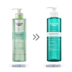 Sữa Rửa Mặt Eucerin ProAcne Cleansing Gel Cho Da Nhờn Mụn