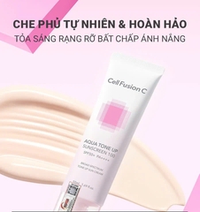 Kem Chống Nắng Cell Fusion C toning (vạch đỏ)