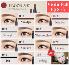 Chì Mày Xé Haozhuang Eyebrow Pencil
