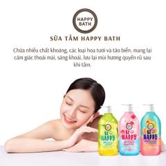 Sữa tắm Happy Bath hương thơm quyến rũ 900ml