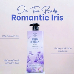 Sữa tắm nước hoa On The Body Hàn Quốc 900g