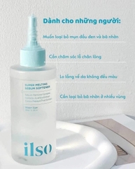Dung dịch đẩy mụn ilso Super Melting Sebum Softener 150ml+ 40bông