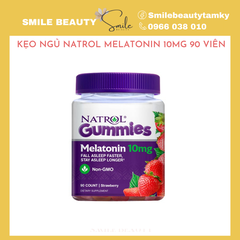 Kẹo ngủ Natrol Melatonin 10mg 60 viên