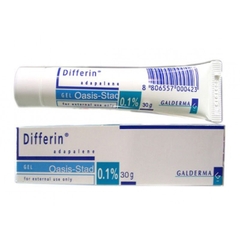 Kem trị mụn Differin Adapalene Pháp 30gr