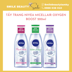 Tẩy Trang Nivea MicellAir Oxygen Boost 200ML