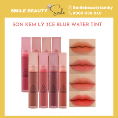 Son kem lỳ 3ce Blur Water Tint