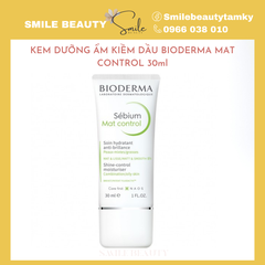 Kem dưỡng kiềm dầu se lcl Bioderma Sebium Mat Control 30ml