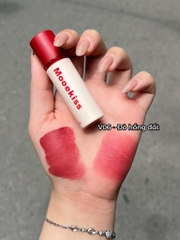 Son Kem Bùn Mịn Lì Mooekiss Nắp Đỏ