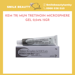 Gel trị mụn Ấn Độ 0,04% Tretinoin 15g