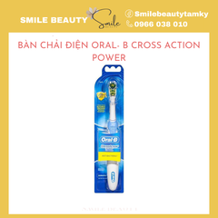 Bàn chải điện Oral-B Cross Action Power Hàn Quốc