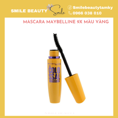 Mascara Maybeline 9x - màu vàng