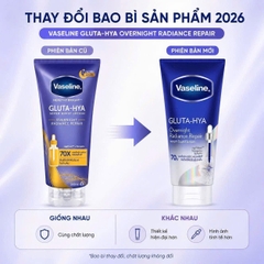 Dưỡng thể Vaseline gluta-hya dưỡng ẩm sáng da chống lão hóa XANH
