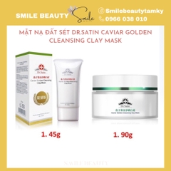Mặt nạ đất sét cải thiện lỗ chân lông to, giảm thâm Dr Satin 45g