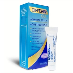 Gel giảm mụn Differin (bản Mỹ) - Gel 0.1% 15ml