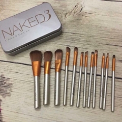 Bộ 12 cây cọ Naked trang điểm kèm hộp nhôm