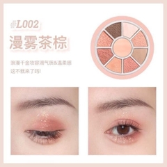 Phấn Mắt 9 Color School Vitality Pocket Eye Shadow Plate hình tròn