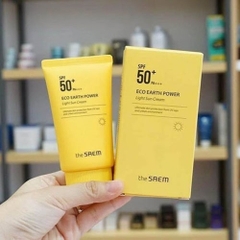 Kem Chống Nắng The Saem màu vàng chống nắng mạnh, chống lão hóa