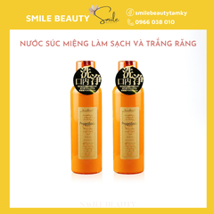 Nước súc miệng làm sạch mảng bám và làm trắng răng Nhật 600ml