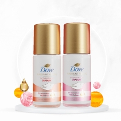 Lăn khử mùi dove 45ml tinh chất serum 3% niacinamide dưỡng da sáng