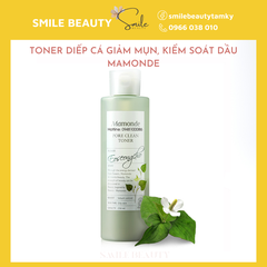 Toner Làm Sạch Bã Nhờn, Se Khít Lỗ Chân Lông Rau Diếp Cá Mamonde250ml