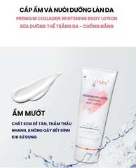 Kem Dưỡng Body Whisis Collagen Dưỡng Trắng, Chống Nắng, Nâng Tone 200ml