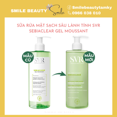 Sữa rửa mặt sạch sâu lành tính SVR Sebiaclear Gel Moussant