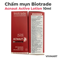 Lotion Chấm Mụn Biotrade Acnaut Active Làm Dịu Và Giảm Sưng Viêm