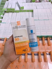 Set kem chống nắng da dầu La Roche Posay shaka 50ml có mùi +xịt khoáng 50ml