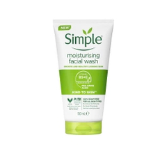 Sữa rửa mặt Simple cấp ẩm