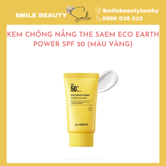 Kem Chống Nắng The Saem màu vàng chống nắng mạnh, chống lão hóa