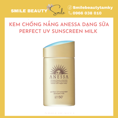 Kem chống nắng Anessa Perfect UV Sunscreen Milk spf 50