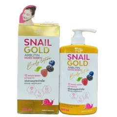 Sữa Dưỡng Thể Snail Gold Arbutin Mix Berry Precious Skin 500ml