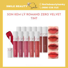 Son Kem Lì Romand Zero Velvet Tint