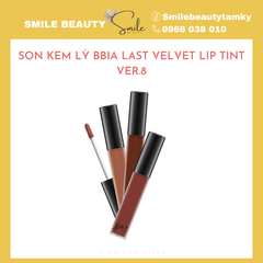 Son kem lì Bbia Last Velvet Lip tint Ver 8