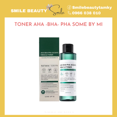 Toner cho da mụn AHA BHA PHA 30 Days Some By Mi 150ml
