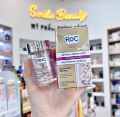 Tinh Chất RoC Retinol Correxion Line Smoothing Night Serum Capsules ( 30 viên/10.5mL )
