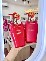 Cặp gội xả cao cấp Tsubaki 490ml Đỏ